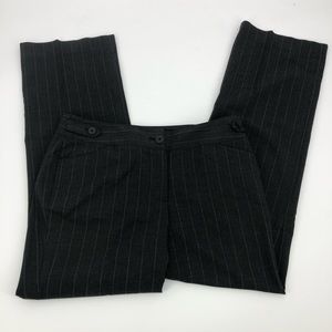 Jones New York gray pinstriped dress pants sz 4🌻